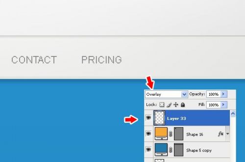طراحی وبسایت در فتوشاپ از صفر